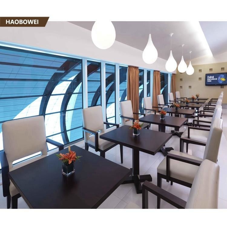 Customized Sizes Dining Chairs and Hotel Furniture Tables in Contemporary Design