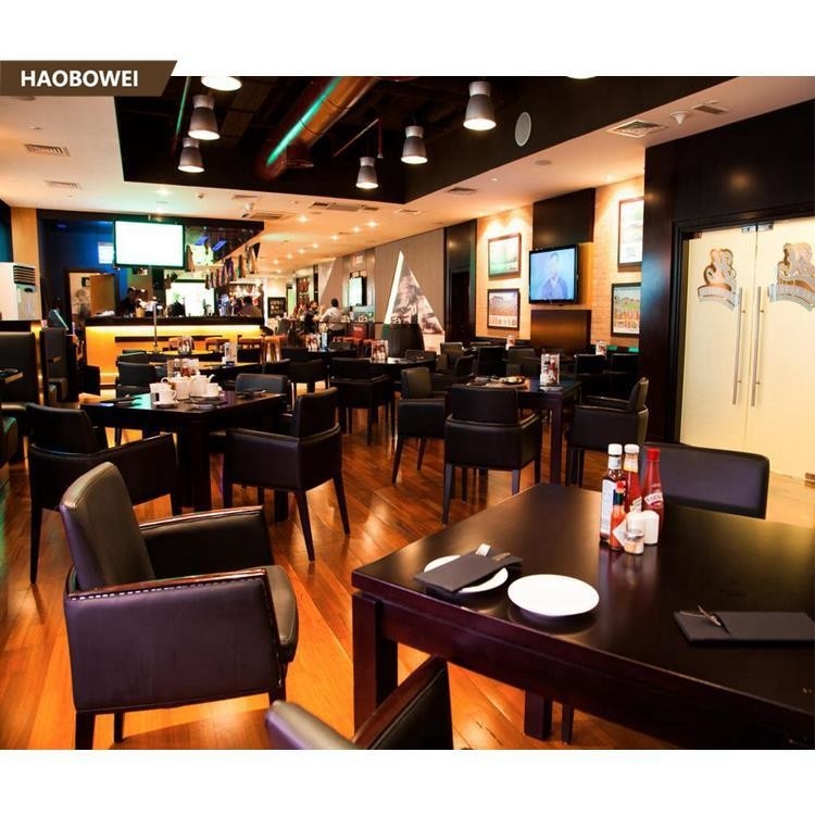Customized Sizes Dining Chairs and Hotel Furniture Tables in Contemporary Design