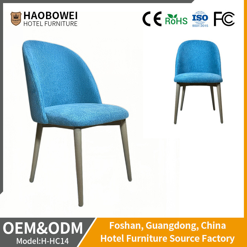 Full Payment Restaurant Chair with Ash Wood Frame and Solvent-Free Anti-Fouling Leather