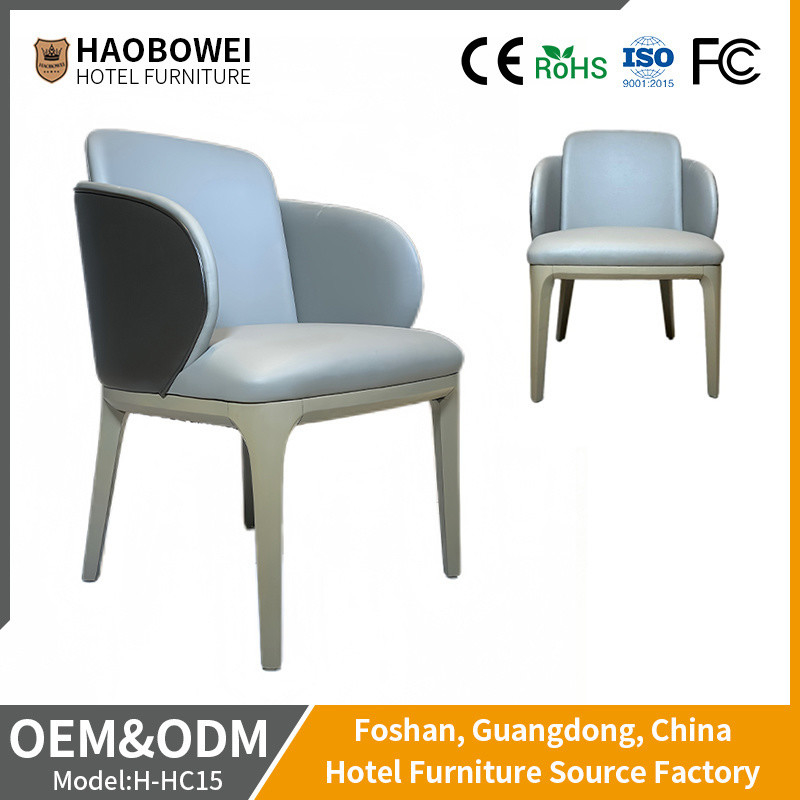 Customized Ash Wood Frame Solid Wood Chair for Hotel Restaurant Dining Room Furniture