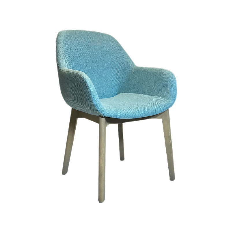 Customized Solid Wood Dining Room Chair Without Armrest for Hotel in Northern Europe