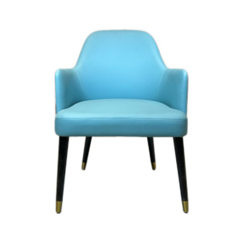 Solid Wood PU Leather Chair for Home Dining Room/Hotel Restaurant in Indoor Scenarios