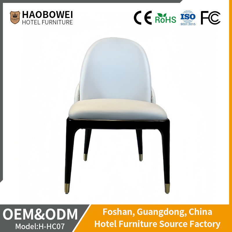 Modern Leather Wood Chair for Hotel Furniture Restaurant Dine Room Home Modern Design