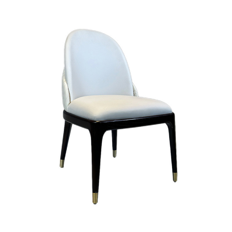 Modern Leather Wood Chair for Hotel Furniture Restaurant Dine Room Home Modern Design