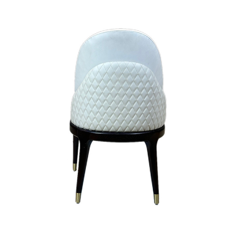 Modern Leather Wood Chair for Hotel Furniture Restaurant Dine Room Home Modern Design