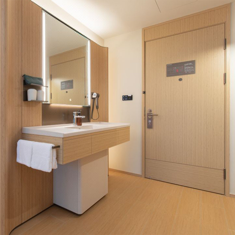 Furnitur Hotel Set Ekonomi Foshan Custom Modern Style Kamar tidur mewah Pengembalian uang