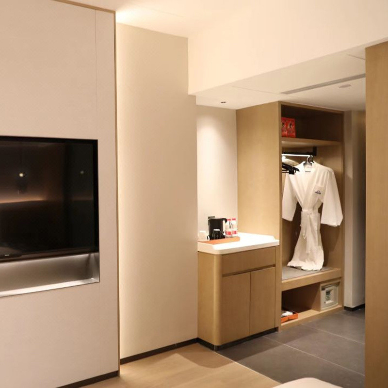 WYNDHAM-Days-MZ 4 स्टार रिसॉर्ट होटल स्टैंडर्ड किंग बेडरूम फर्नीचर सेट Foshan से