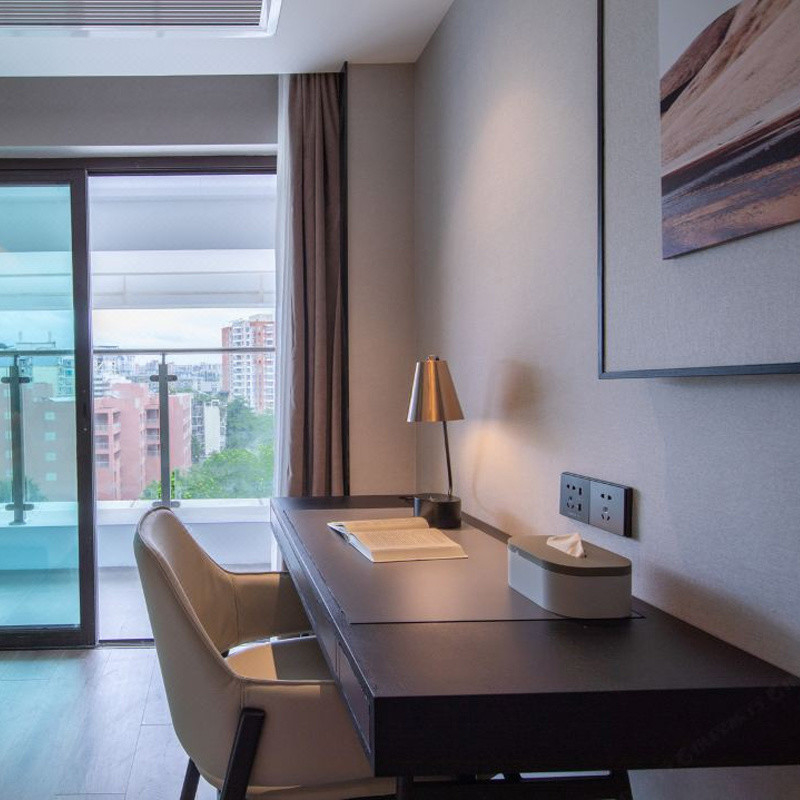 Zamówienie na zamówienie Nowoczesny zestaw sypialni w rozmiarze króla Meble z Foshan Hotel Apartment