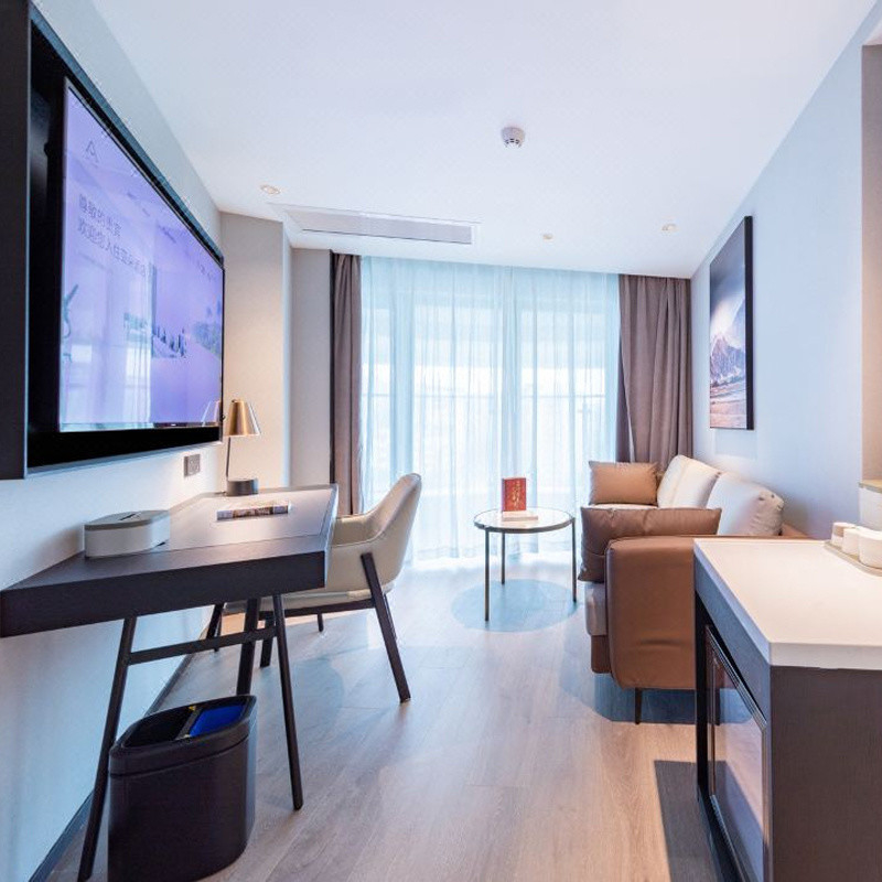 Set Kamar Tidur Kayu Ganda dengan 3 Bintang Layanan Perbaikan Headboard dan Seumur Hidup di Foshan
