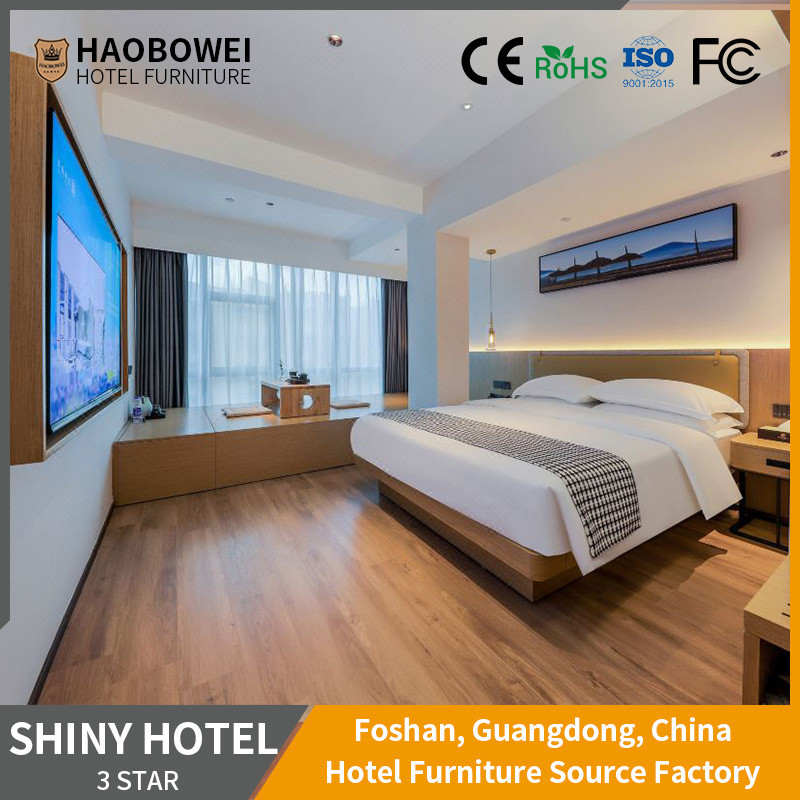 अनुकूलन रिसॉर्ट होटल फर्नीचर के लिए Foshan आधुनिक शैली राजा आकार बेडरूम हेडबोर्ड