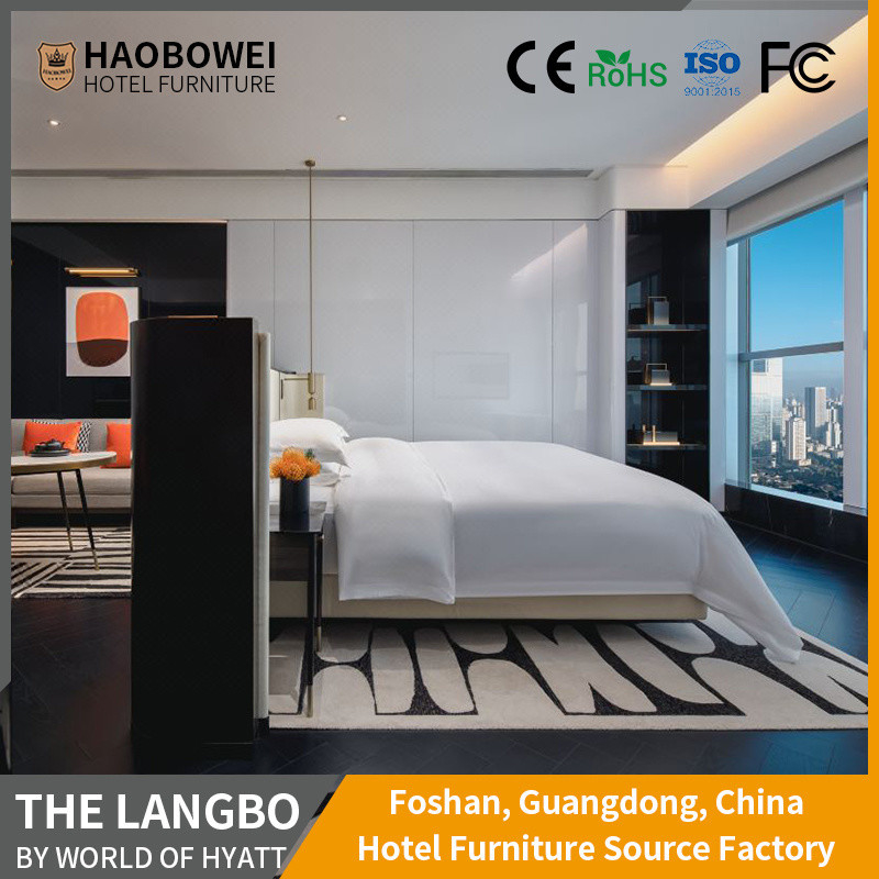 เฟอร์นิเจอร์โรงแรมโมเดิร์น เซตห้องนอนขนาดใหญ่คืนเงินภายใน 30 วันหลังจากได้รับ