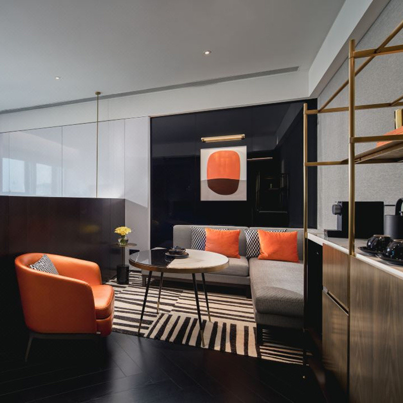 Furniture Set Kamar Tidur Berganda Untuk Hotel Resor 5 Bintang Di Foshan