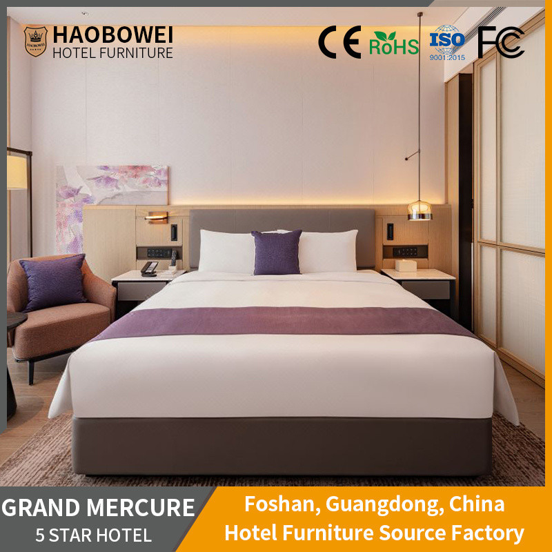 GRAND MERCURE-SZ Ash Wood Frame King Size Bedroom Set 5 ดาว โรงแรมแหล่งเฟอร์นิเจอร์