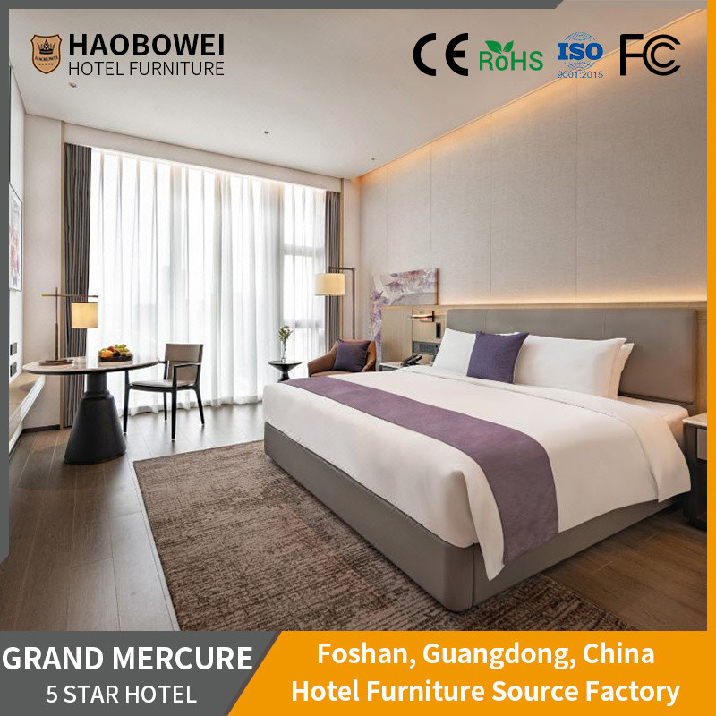 เฟอร์นิเจอร์โรงแรม โฟชาน โมเดิร์น คิงไซส์ เซ็ทห้องนอน บ้านเดี่ยว หัวห้อง 5 ปี