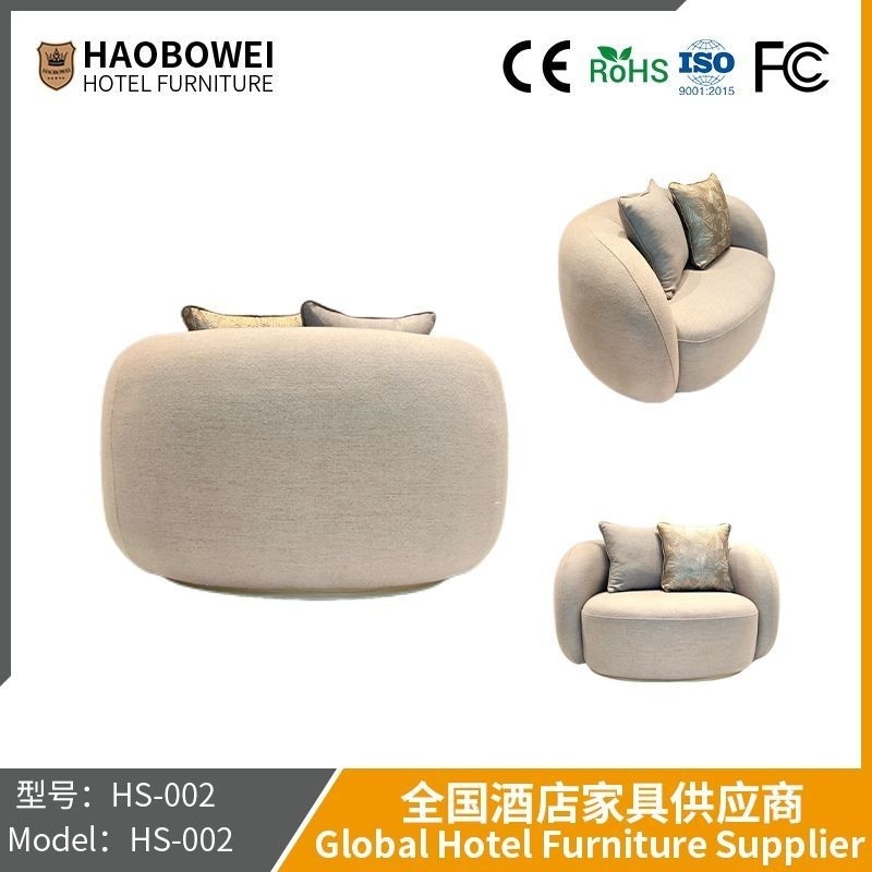                    High-End Custom, Make Double Sofa Simple Design Style with Pillow Source Manufacturers to Make Straight Hair             