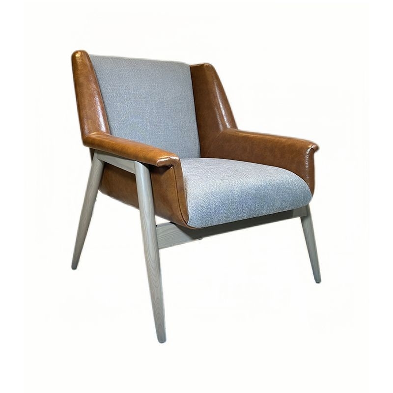                    Wholesale Modern Leisure Durable Wooden Indoor Bedroom Hotel Furniture OEM Factory Chair             