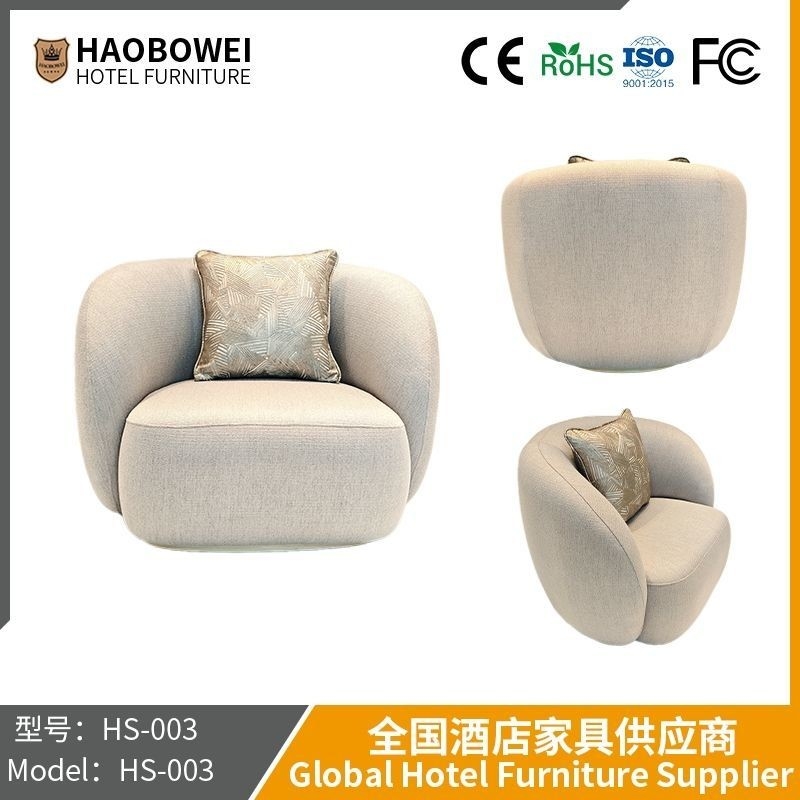                    China Foshan Furniture High-End Furniture, Foshan Source Manufacturers Single and Double Sofa Hotel Guest House General             