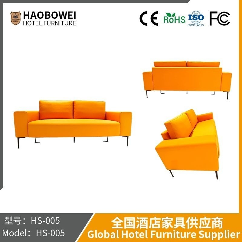                    Hotel to Negotiate Sofa Luxury Modern Rest Area Leisure Hotel Lobby Reception Sofa Combination             
