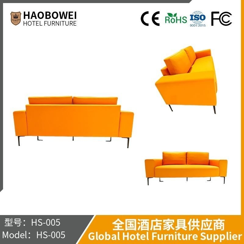                    Hotel to Negotiate Sofa Luxury Modern Rest Area Leisure Hotel Lobby Reception Sofa Combination             