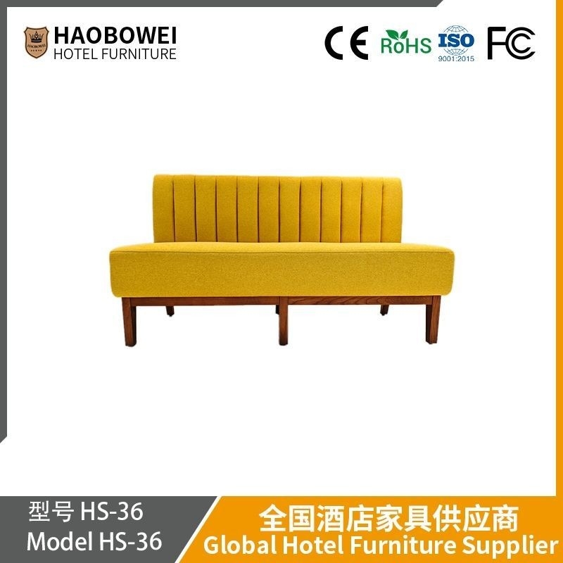                   Foshan Cheap Modern Light Luxury Sofa, Custom-Made. Multi-Person Booth Sofa for Western Restaurants.             