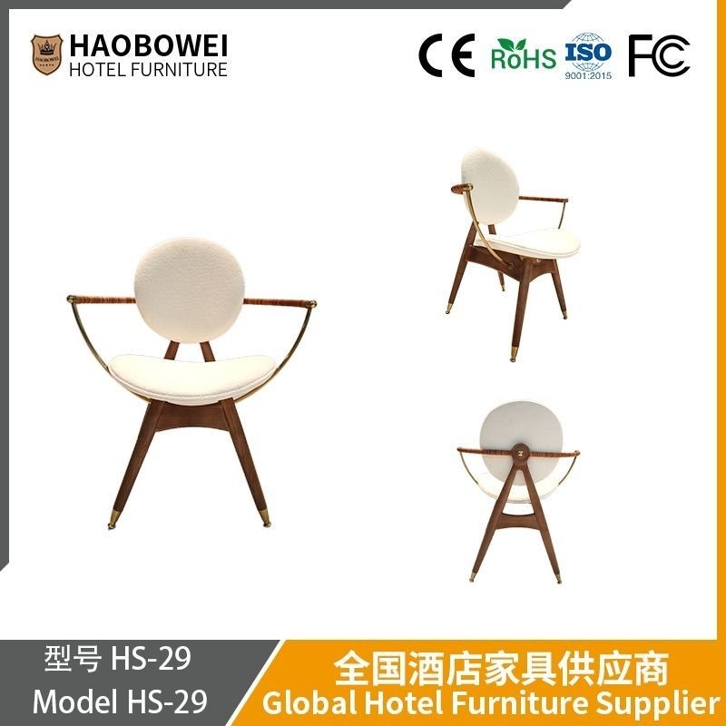 كرسي طعام Haobowei Nordic Solid Wood, Light Luxury Modern Minimalist Original Wood Designer Chair, Home Use Leisure Recliner Chair, Mules Wood كرسي طعام من الخشب القابل للاستخدام المنزلي
