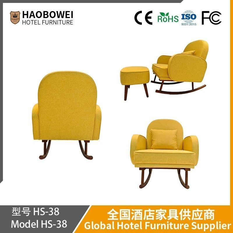 Internet-Famous Rocking Recliner Home Light Luxury Style For Adults In Living Room For Lying And Sleeping Single Person Reinforced